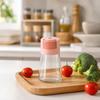 Press-Type Salt Control Bottle Kitchen Measuring Seasoning Jar Household Spice Container Airtight Moisture-Proof Storage Organizer