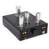 Vacuum Tube Preamplifier Aluminum Alloy Case Anti Interference Phono Preamp for Record Player US Plug 110V