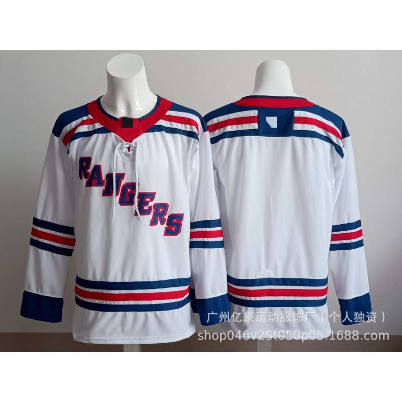 NHL New York Rangers Ice Hockey Practice Jersey Adult Unisex Training Uniform With Embroidered Team