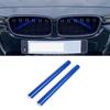 Car Front Grille Trim Strips For BMW 1 3 5 Series F20 116i 118i 120i F30 F31 F34 GT 320i 328i G30 G31 Sedan Touring Accessories