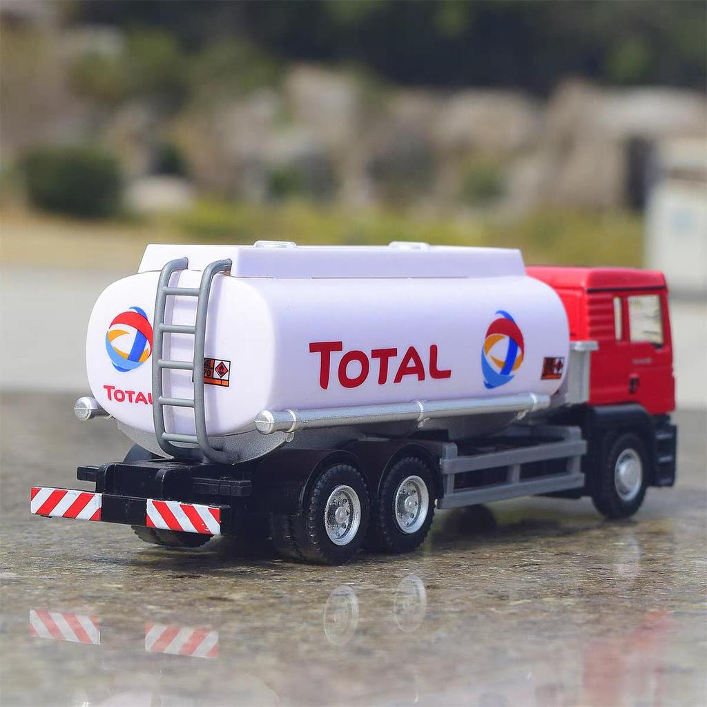 MAN SCANIA Oil Tank Truck TOTAL Shell bp FUEL Castrol Diecast & Toy Vehicles RMZ city 1:64 Alloy Model Car Gifts For Children