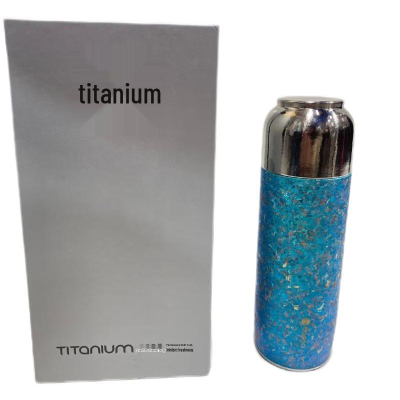 Leopard Brand Frosted Magnetic Titanium Mug