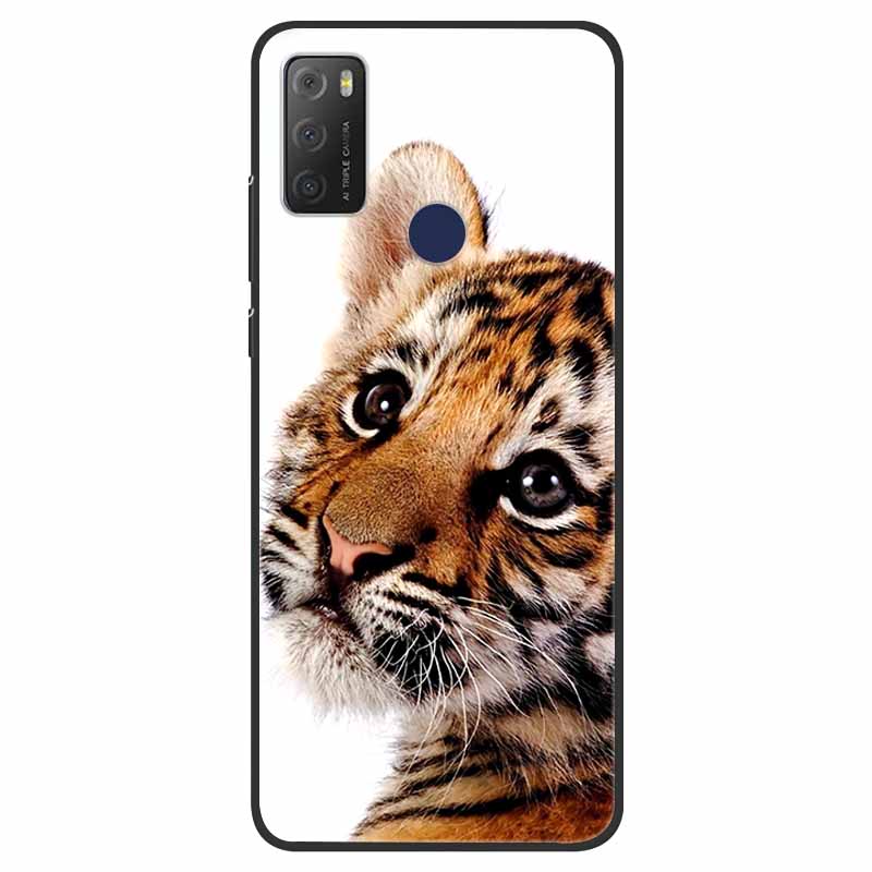 For TCL 20Y Case Shockproof Silicone Soft Phone Back Cover For TCL 20E 6125F Case TPU Bumper Coque For TCL20Y TCL20E 20 Y Funda