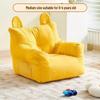 Cartoon Princess Toddler Sofa – Soft, Anti-Fall Floor Seating with Backrest