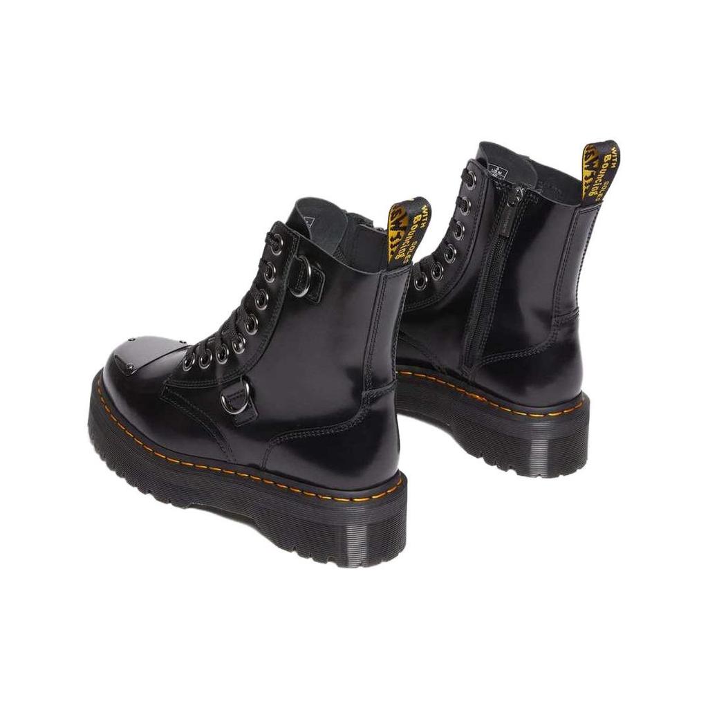 Dr. Martens Jadon Series Comfortable Simple Short Boots Unisex Boots Black 30789001