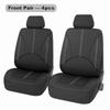All-Season Universal 9-Piece PU Leather Car Seat Cover