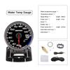 CNSPEED 2.5" 60mm New Boost Gauge Exhaust Gas Car Temperature Gauge Oil Pressure Water Temperature Oil Temperature Voltage Meter