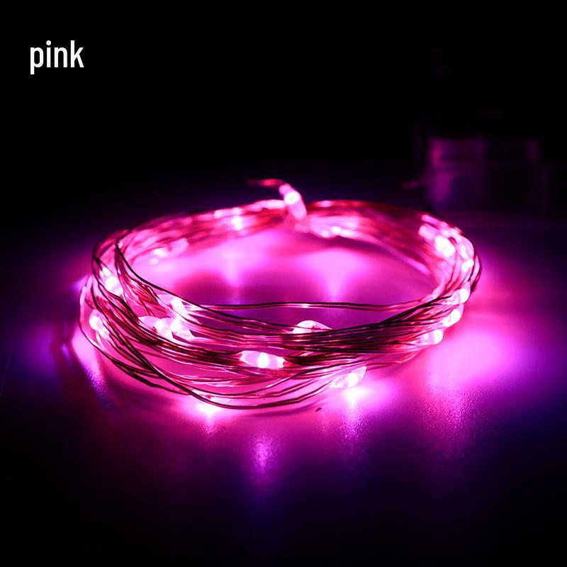 

Светодиодные гирлянды из медной проволоки с питанием от USB для украшения торта и подарочной коробки 1m 10 LEDs 2 AA Battery Box