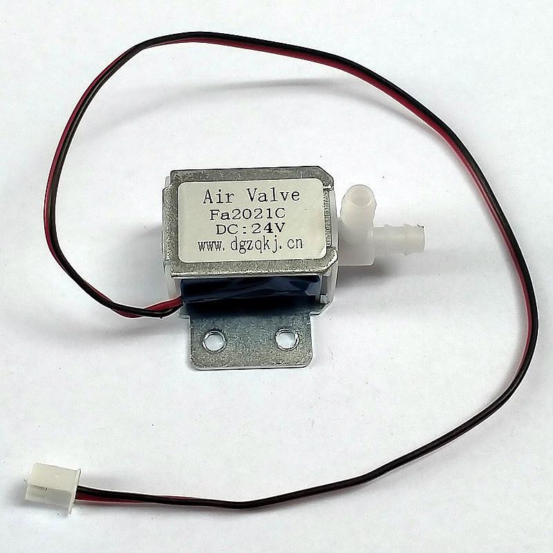 Miniature Solenoid Valve, Normally Closed, 6V/12V/24V DC for Air Systems