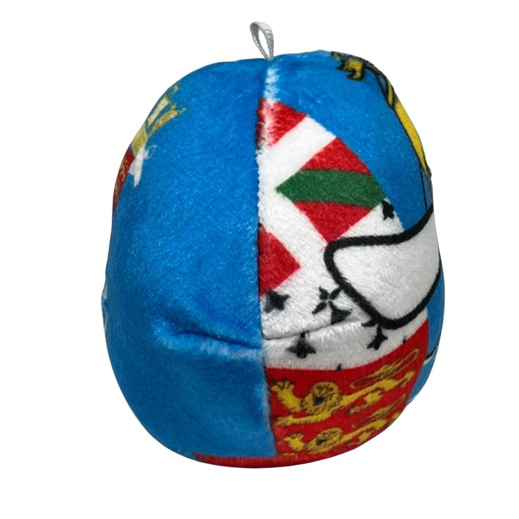 Mehagurumi Polandball Plush Toy from the French Island of Saint-Pierre and Miquelon