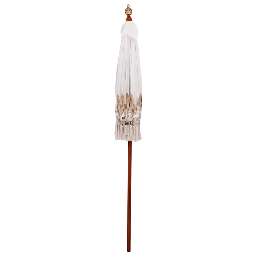 Balinese Sun Umbrella Cream 190 X 190 X 260 Cm
