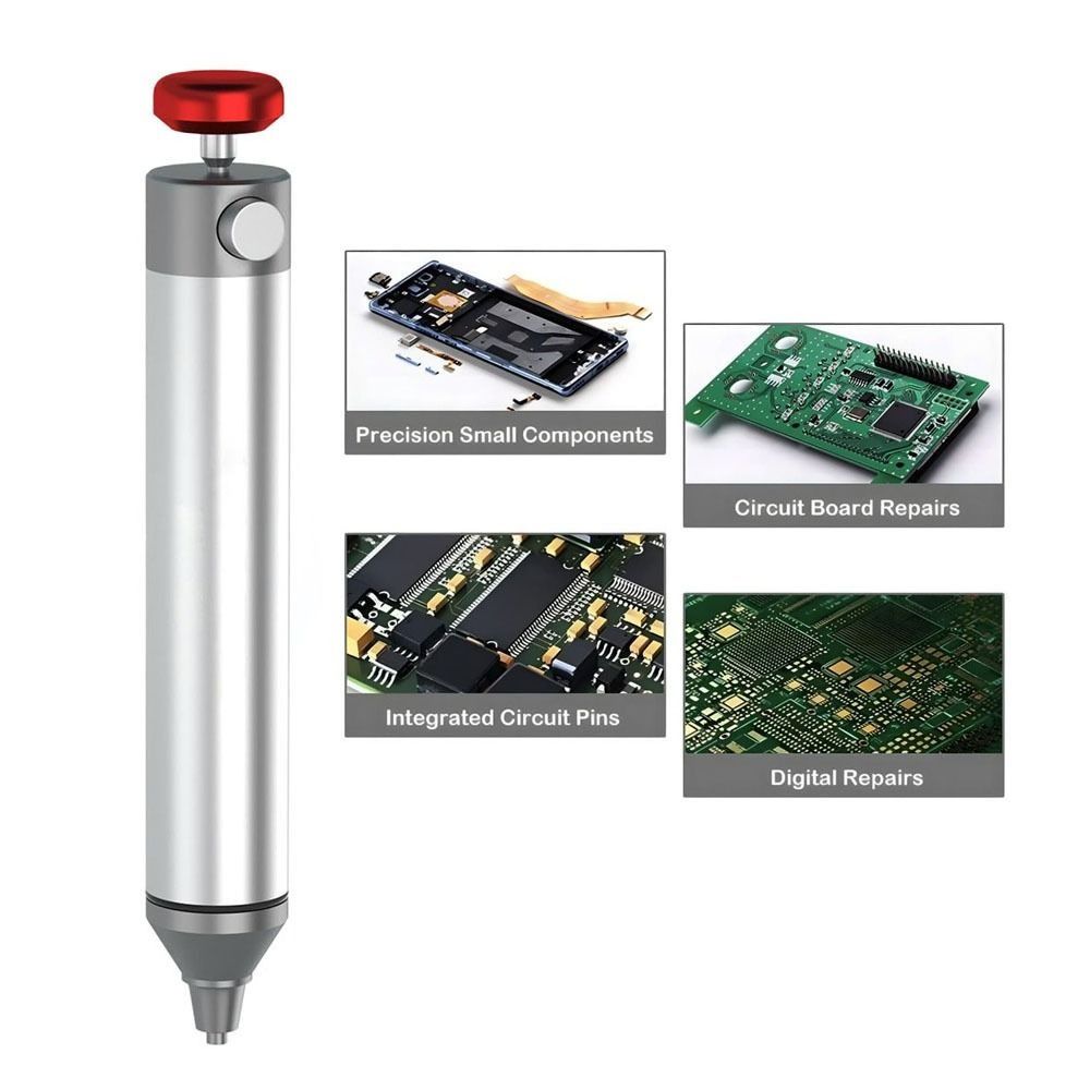 Anti-Skid Tin Absorber Desoldering Pump Tin Remover Large Solder Sucker  Electric Solder Iron