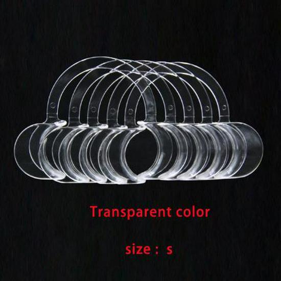 C-Type Orthodontic Plastic Mouth Opener Dental Accessory