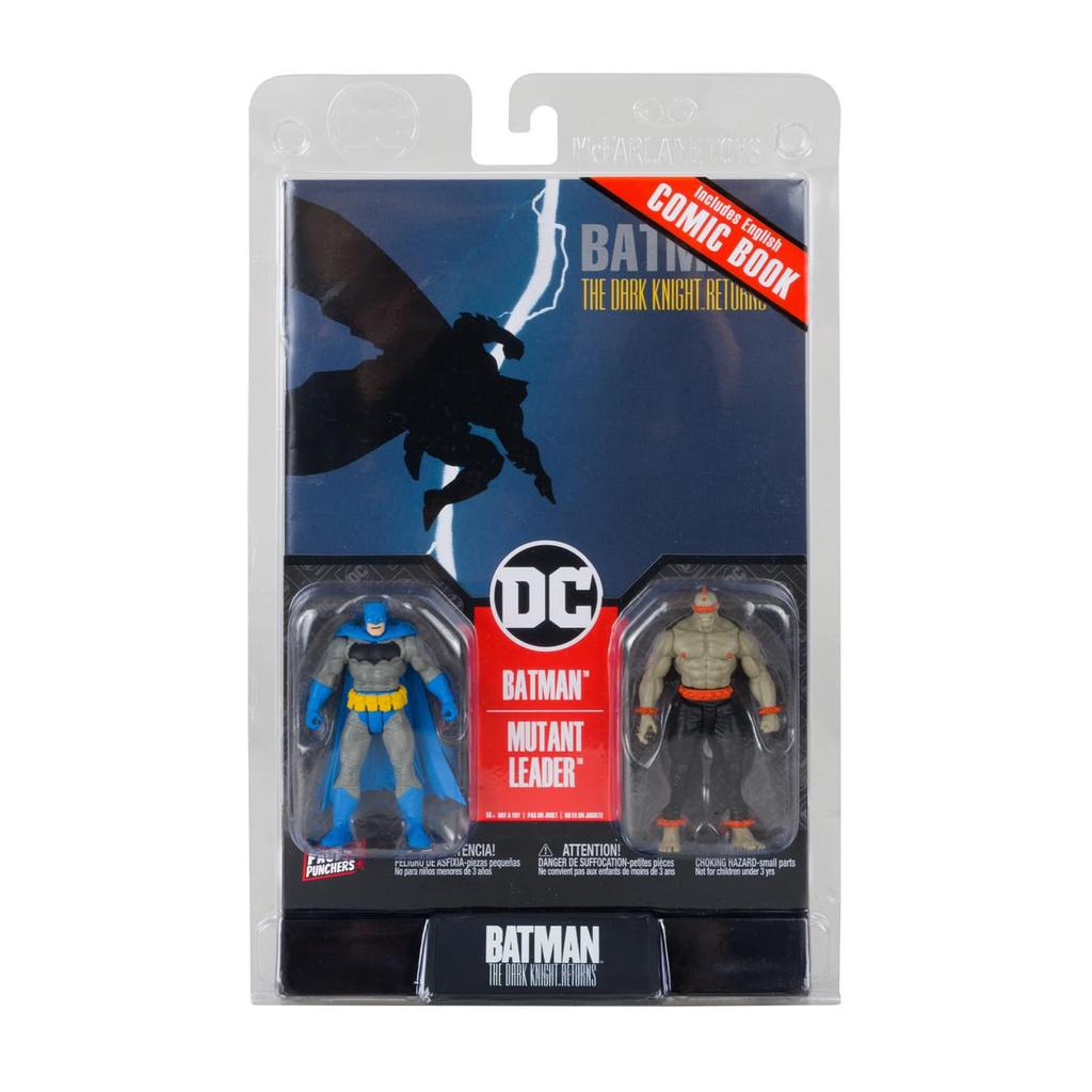 McFarlane Toys - DC Direct Page Punchers Batman & Mutant Leader 3-inch Figure with Comic