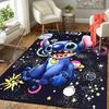 1Pc Stitch Space Adventure Rug, Office Carpet Indoor Outdoor Doormat, Non-Slip Soft, Living Room, Christmas Halloween Gift. M928614