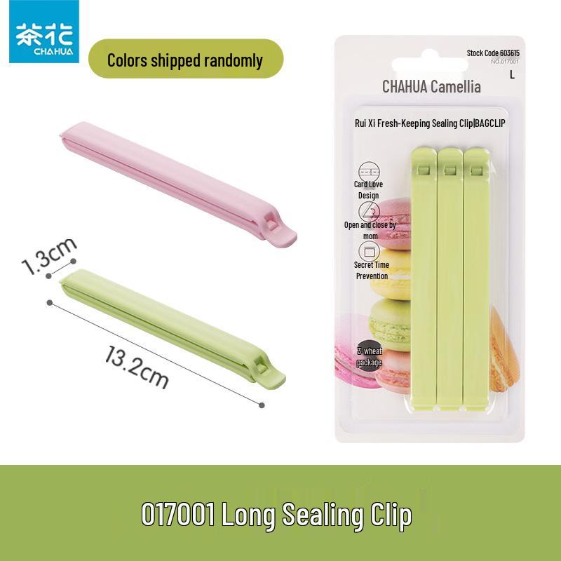 CHAHUA Large Food Sealing Clips, 15-Pack