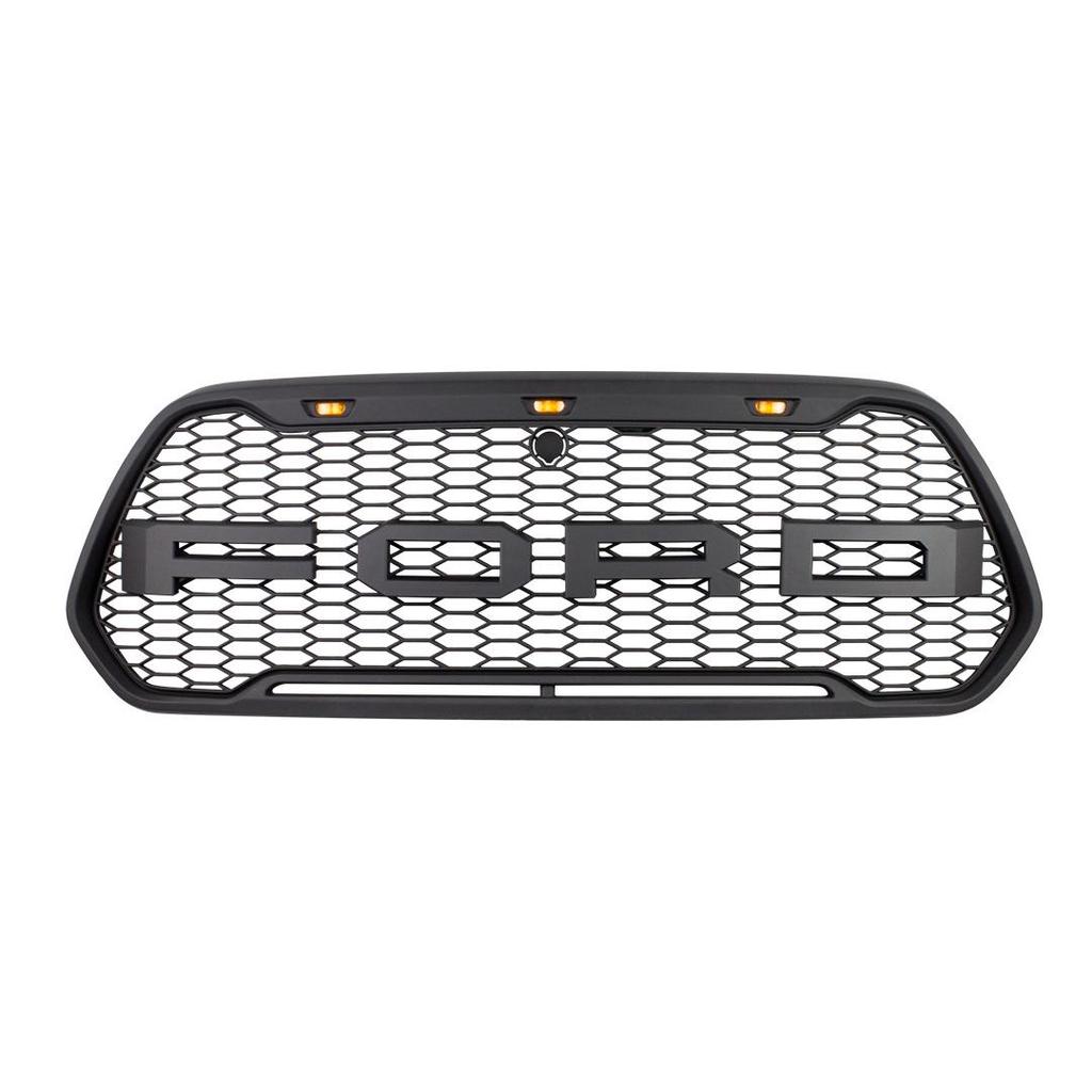 Front Grille Bumper with LED Lights for 2014-2021 Ford Transit NA Models