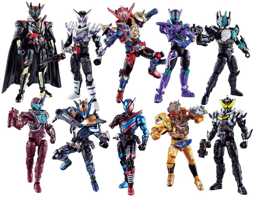 Bandai Sodo Kamen Rider Build Action Guardians Action Enemies 98 types 2 set BUILD1-12 + & +