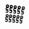 10pcs Quick Release Shelter Awning Tent Alloy Wind Rope Buckle (Red L)