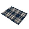 Blue/Yellow/Green White Small Plaid Placemats Linen Table Mat Fresh Style Modern Decor Kitchen Dining Room Grid Cup Pads Coaster