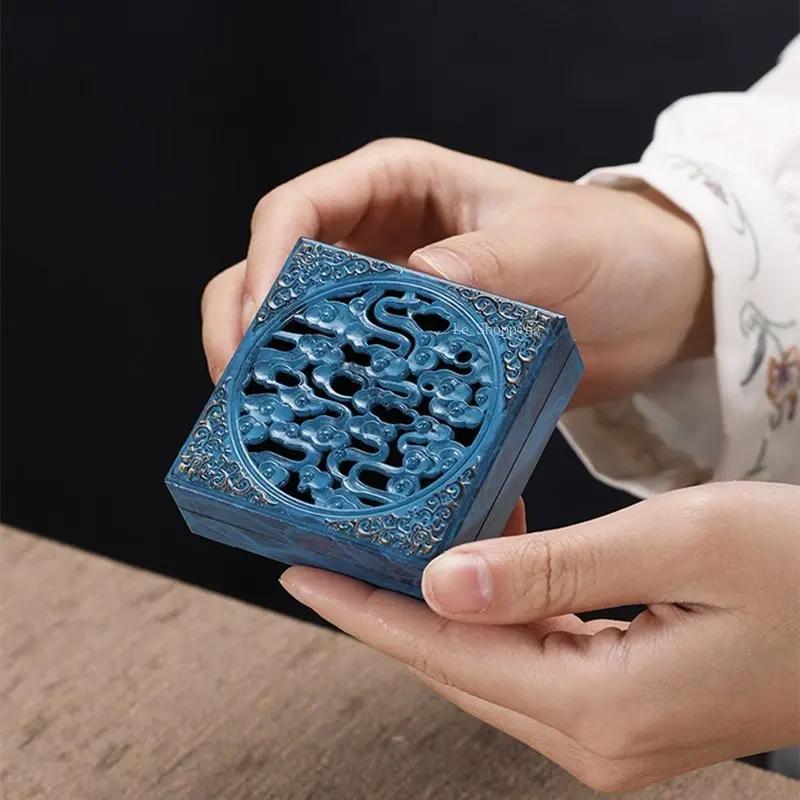 9 Pieces of Pure Copper Antique Incense Seal Set Entry Tool DIY Household Indoor Seal Incense Play Extension Incense Mold Tool