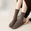 3 Paar Wollsocken für Damen und Herren zum Warmhalten im Herbst und Winter. Herren-Kniestrumpf mit Fleece und verdicktem Kaschmir, lange Socken