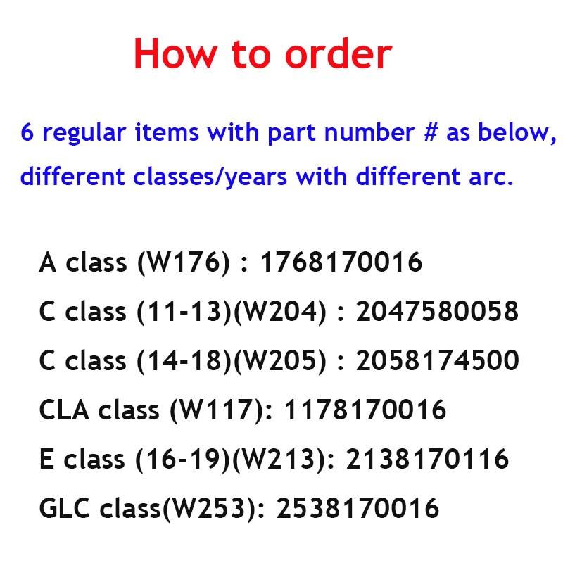 Middle Trunk Star Logo Emblem Badge for A C E CLA GLC Class 3 Pins with Original Arc W117 W176 W204 W205 W213 W253