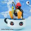 Pingu Fun Scene: DIY Cute Penguin Surfing Blind Box Series