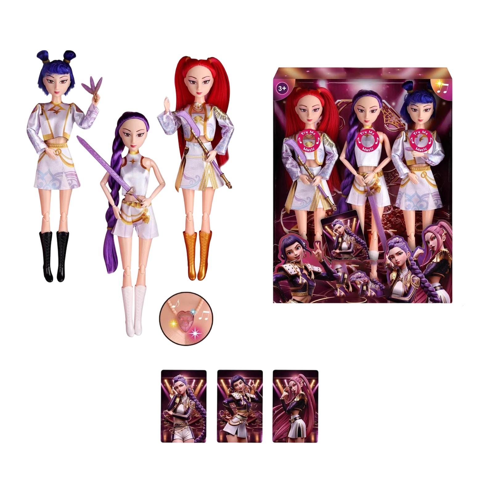 Main Character Vinyl Doll Figurine Children s Toy One Size