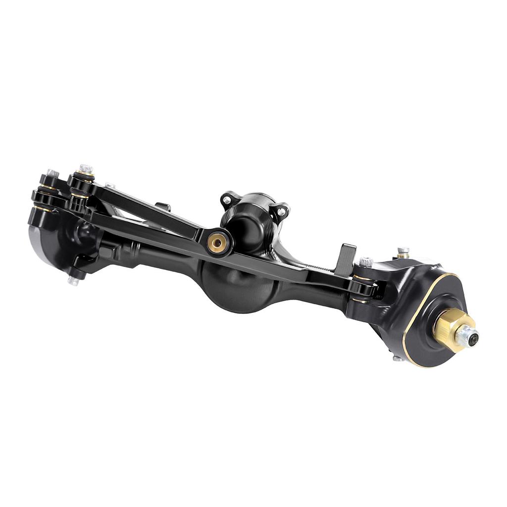Metal Front and Rear Axle Assembly Chassis Upgrade and Reinforcement Increased Weight for 1/24 Axial SCX24 RC Car Toy Parts