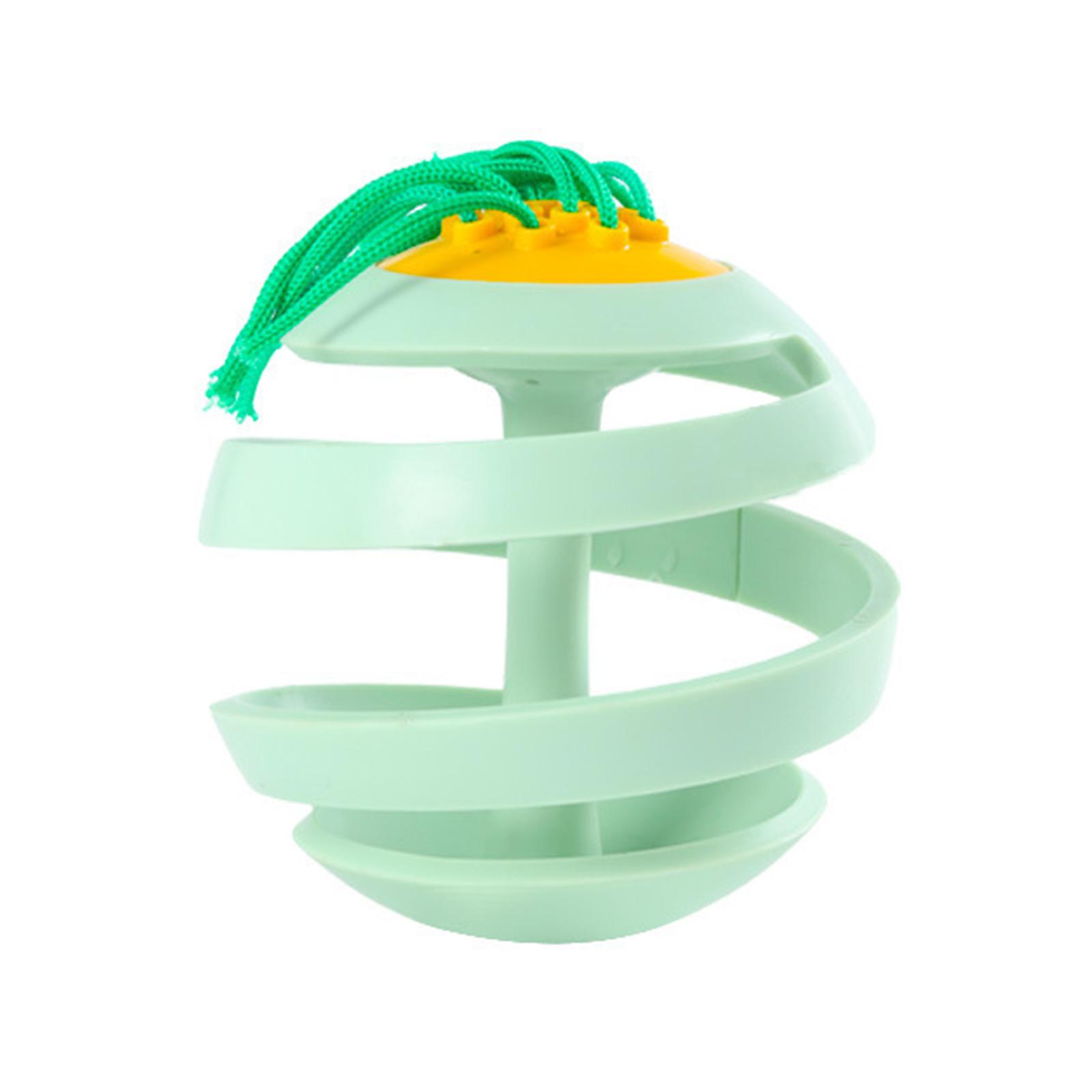 

Игрушка-неваляшка для котят для упражнений и бега с косичками, охота котенка, яркий цвет