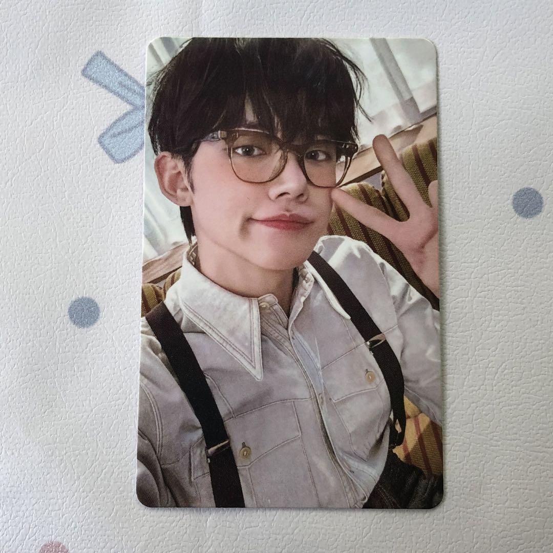 

[USED] TXT Yeonjun New Membership Introduction Bonus FC Fan Club Trading Card