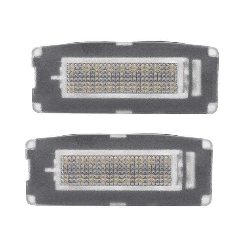 Precise Car LED License Plate Light 673001401 For Ghibli M157 2014-2020 Car Number Plate Lamp