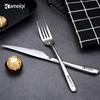 Knife and Fork Stainless Steel Set 304 Western Food Fork Steak Knife Household Two-piece Set Full Set European Steak Knife and Fork
