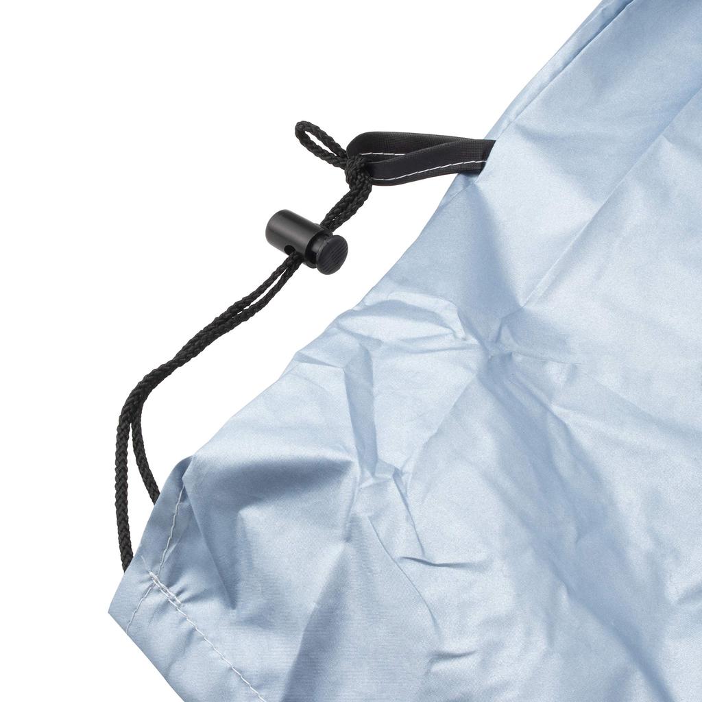 Panasonic SAR141 Cycle Cover for Front and Rear Child Cool Total Length D-Shaped Seats, Blue, 165-190cm