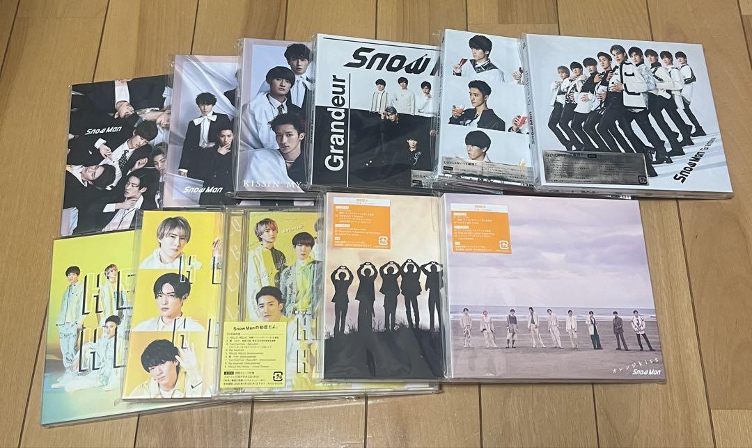 

[USED] Snow Man Album 11-piece set with bonus
