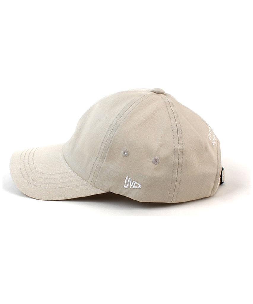 Yunibeosyeolkemiseuteuli Back Logo Cotton Beige Ballcap