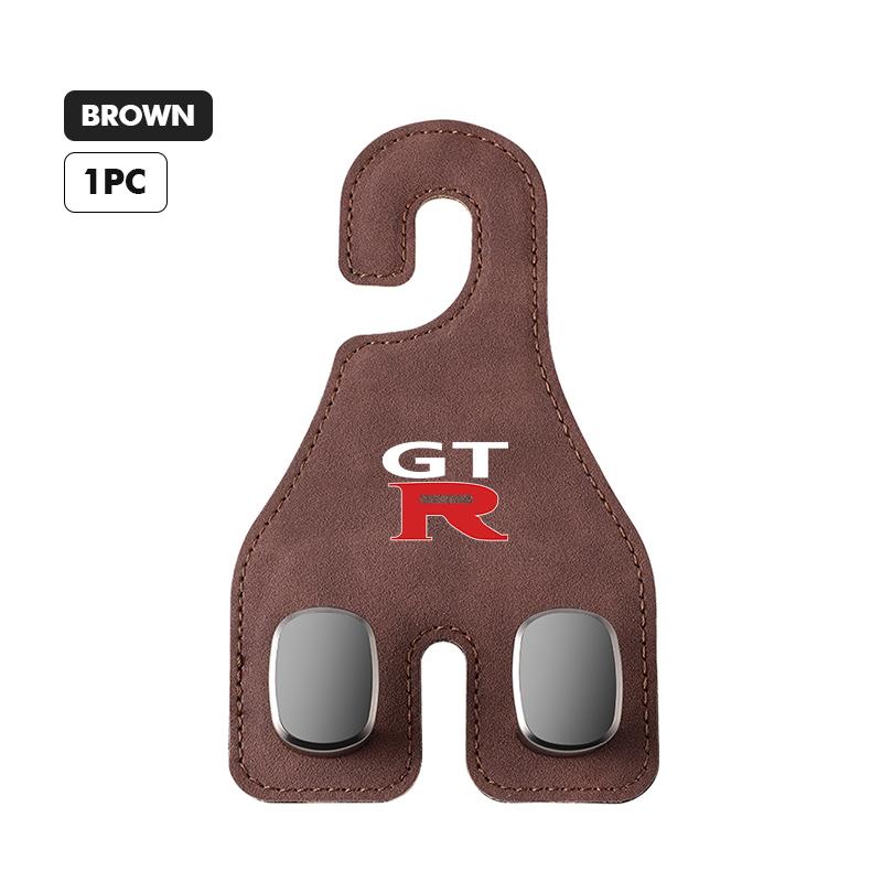 

Car Seat Back Hook Hanger Pouch Clothes Hanging Fastener Clip For Nissan GTR X-trail Tiida Qashqai J10 J11 Leaf Kicks Versa