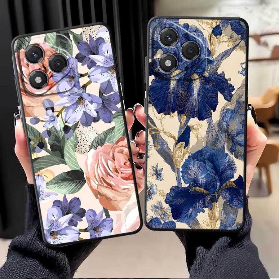 Beautiful Flowers Case for Honor 8X X7 X5b 70 X6 200 400 Lite Magic5Lite 90 X9a X8 Funda Phone Cover