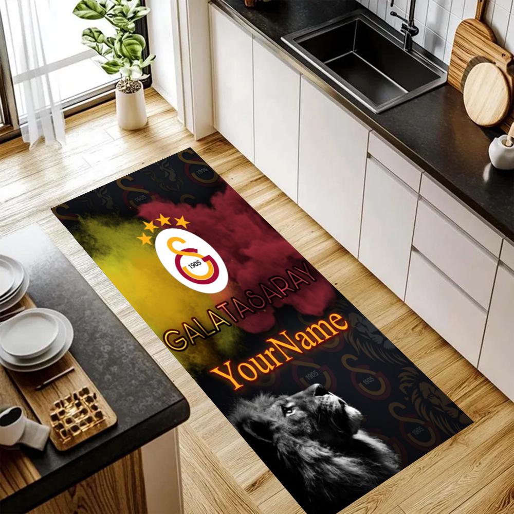 Galatasaray Customize Your Name Kitchen Rug Runner Rug Laundry Mat Hallway Entryway The Best Gift Choice