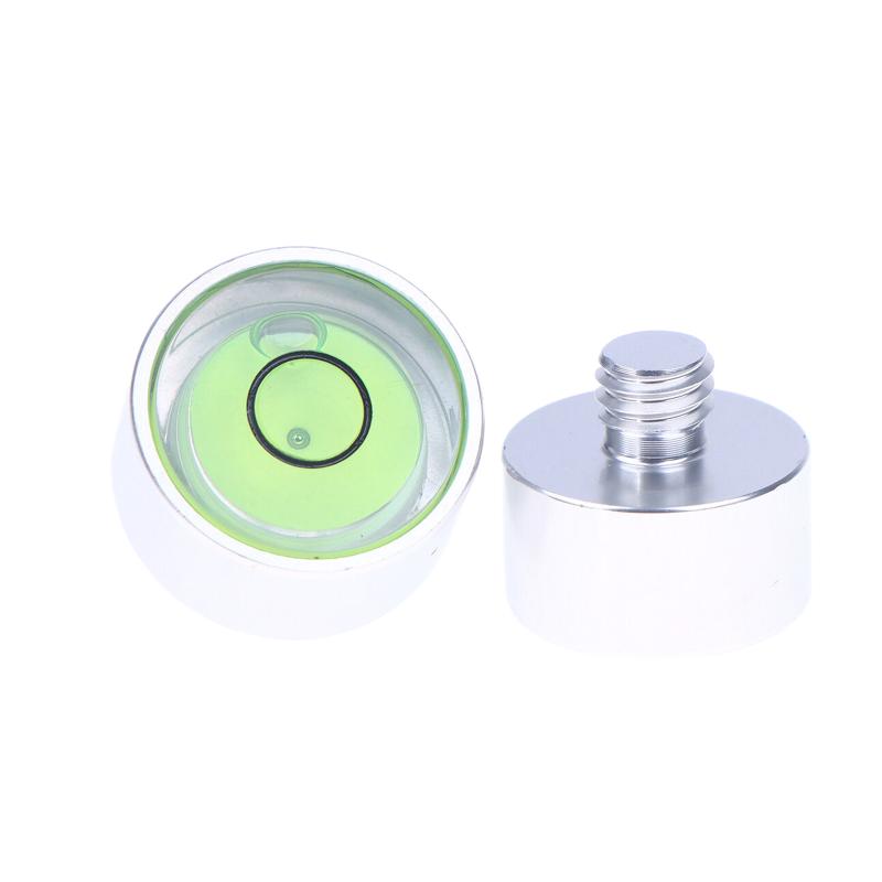 Bull'S Eye Level Bubble Small Bullseye Spirit Level Bubble Bead With Screw M6 1/4 Inch Leveling Tool With Nail 1Pcs