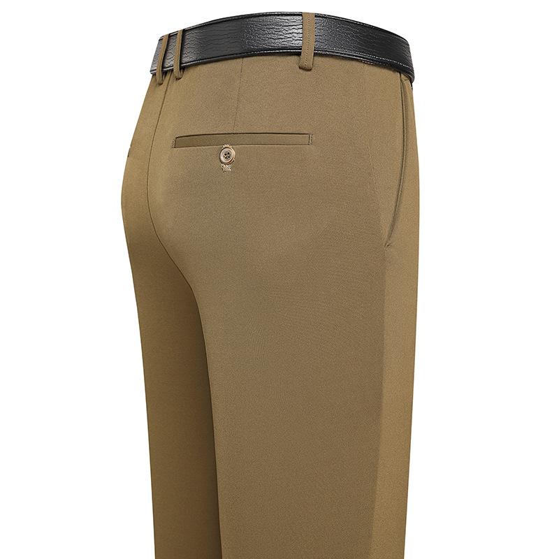 Pantaloni de costum casual pentru bărbați, rochie, pantaloni de afaceri, slim fit, pantaloni lungi pentru bărbați, mărimea plus 27-42