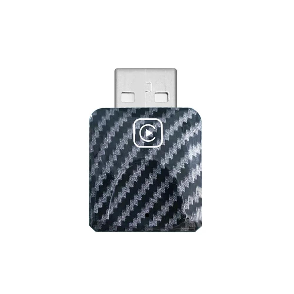 2 In 1 Wireless Carplay Adapter Smart Mini BOX Plug and Play Bluetooth 5.0 WiFi Fast Connect Plug and Play for OEM Wired CarPlay