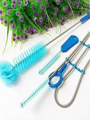Outdoor-Wasserblase Reinigung 4-teiliges Set: Düse, Rohr, Feder und Bürste