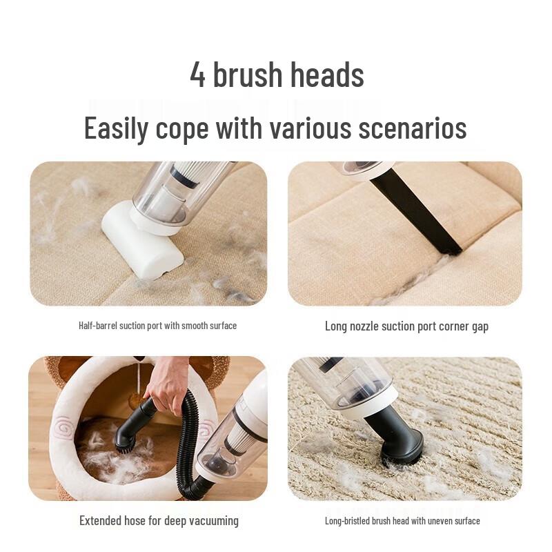 Electric Pet Hair Vacuum Cleaner CN plug (adapter included)