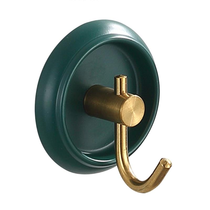 

Багатоцільові настінні гачки Ключі від дверей Гачок для одягу Рушник для ванної Вішалка для халата Гачок Клейовий Кухонний стелаж Полиця Гачок для сум 1 золотий/зелений