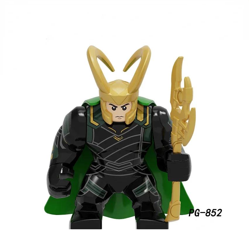 Action Figure: Marvel Mini Block Figurine Superhero Series Iron Man Spider Man Combination Block Children's Puzzle Toy Gift