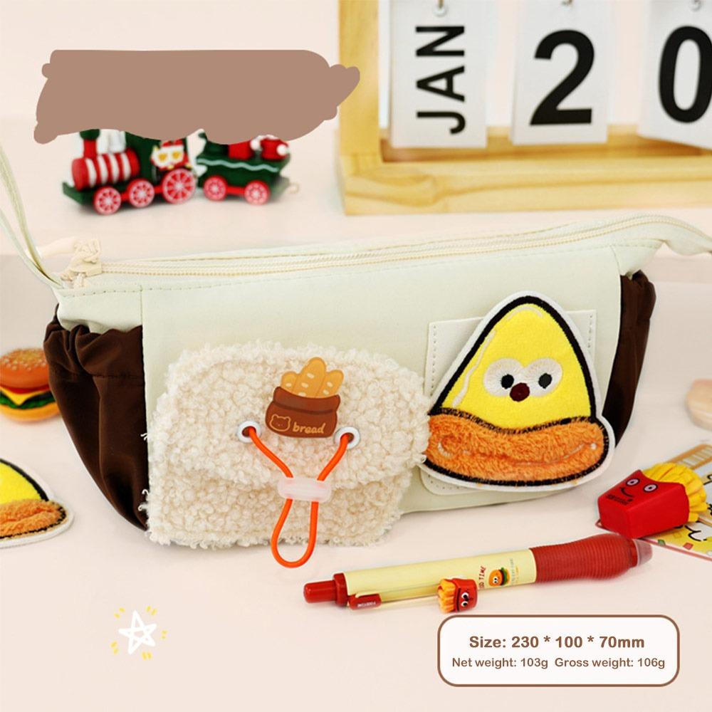 5-layer Pencil Case Zipper Stationery Bag New Pen Bag  Students