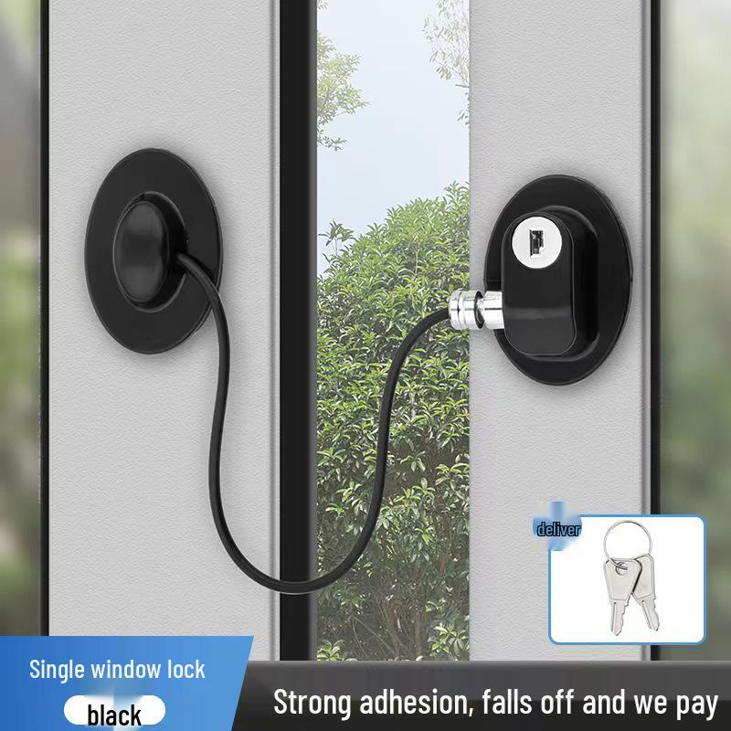 High-Rise Window Child-Safe Anti-Theft Casement Lock