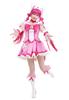 Miccostumes Women's Anime Witch Cosplay Costume, Student, Full Set, Pink Top, Skirt, and Hair Accessory, Cute (Size S)